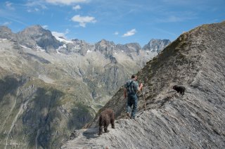 Alain, berger dans le Valgaudemar. Hautes-Alpes