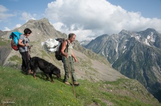 Gilles et Maryline, éleveurs en alpage. Champsaur, Hautes-Alpes